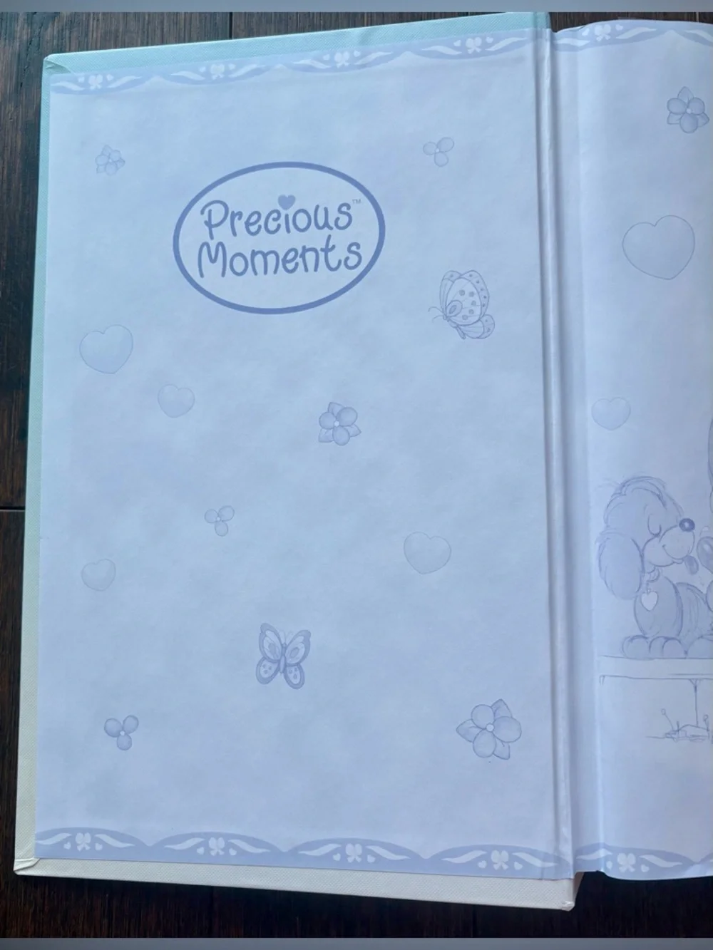 Vintage Hallmark Precious Moments Post Photo Album Love One Another Like New - Picture 2 of 7